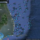 Hatteras to Oregon Inlet Fishing Spots Map